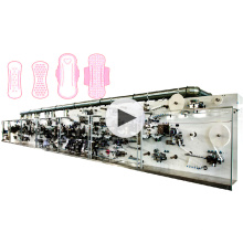 Máquina de las toallas sanitarias para mujeres a pequeña escala que fabrican máquina ecológica de almohadillas sanitarias